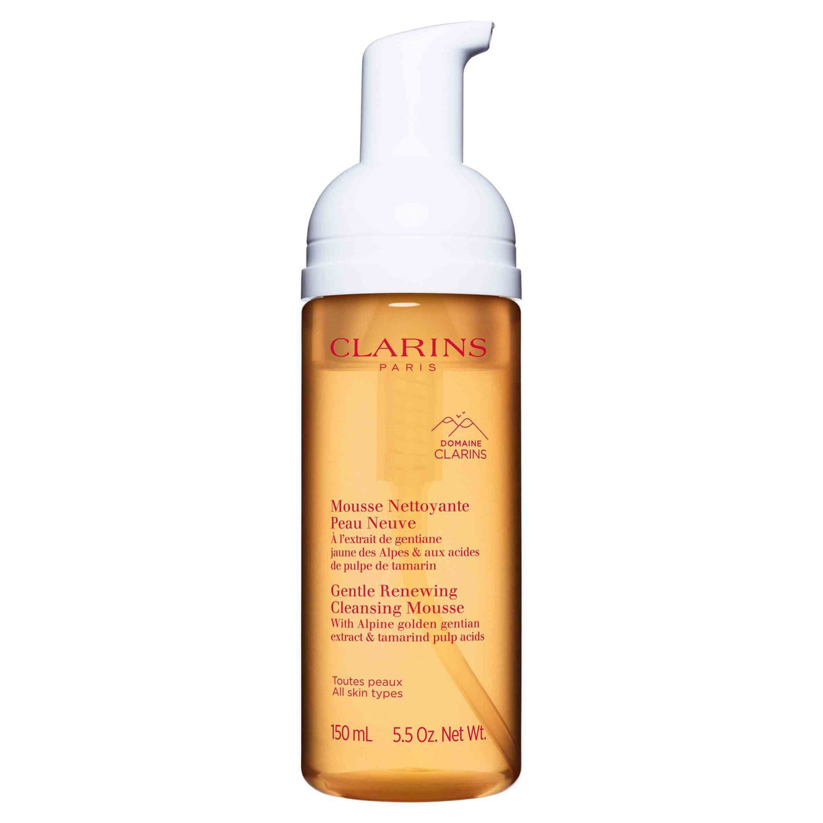 Clarins, Gentle Renewing, Rengöring, Rengörande skummande kräm, 150 ml