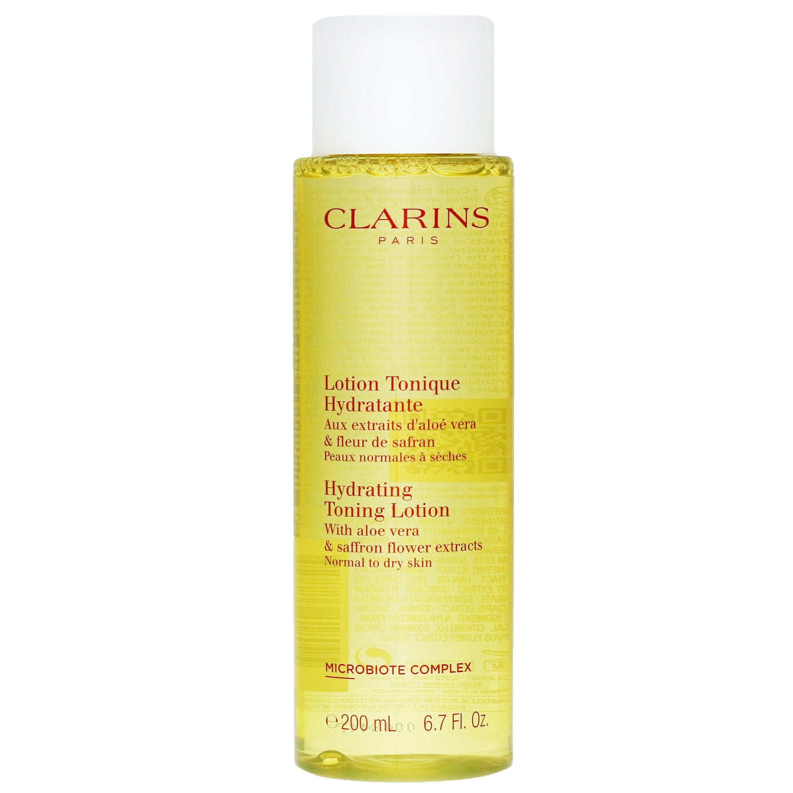 Clarins, Hydrating, Aloe Vera, Återfuktande, Tonic lotion, För ansiktet, 200 ml