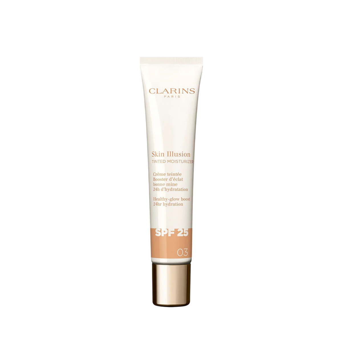 Clarins, Skin Illusion, Återfuktande, Färgad fuktighetskräm, 03, SPF 25, 40 ml