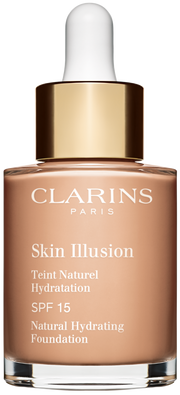 Clarins, Skin Illusion, Flytande foundation, 107, Beige, SPF 15, 30 ml