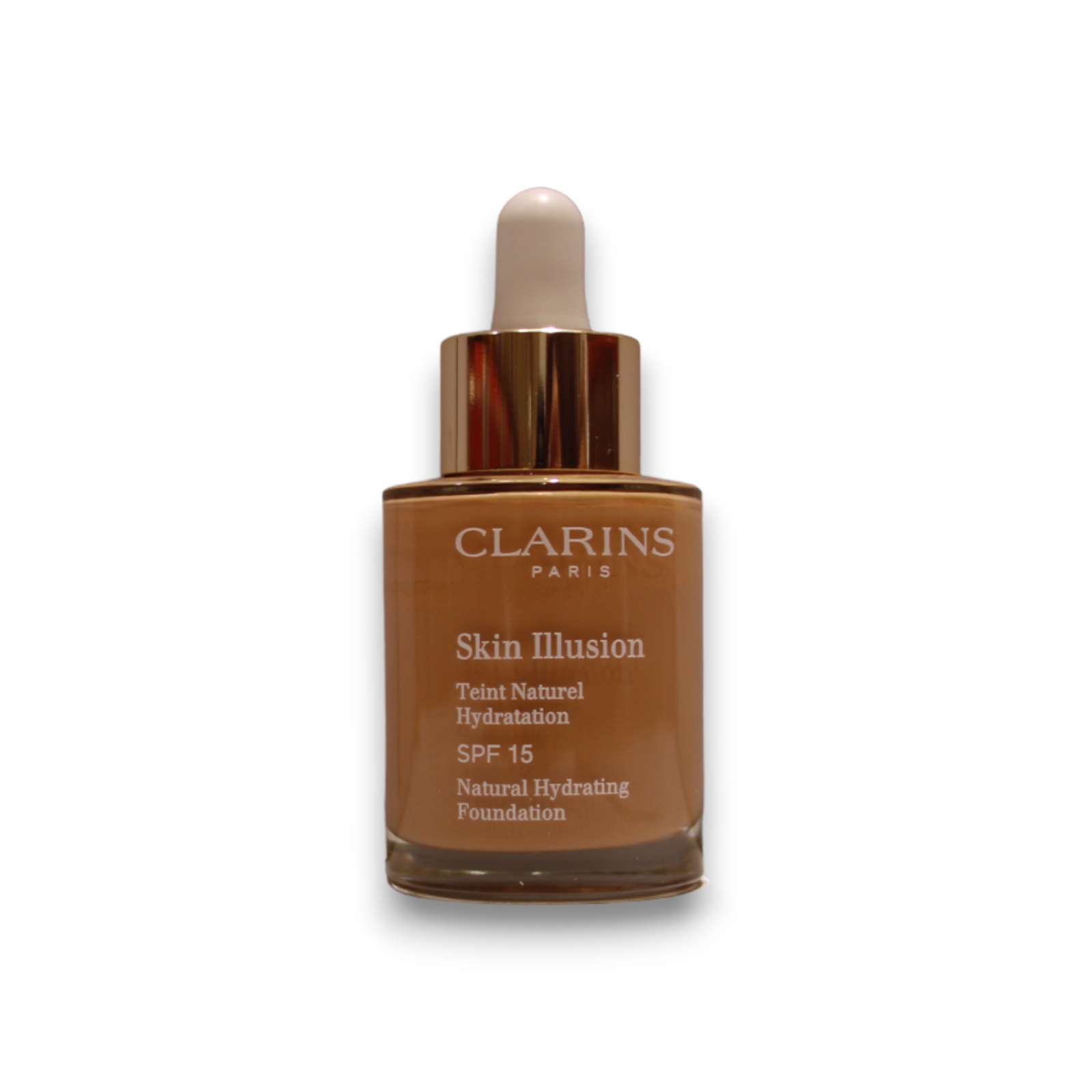 Clarins, Skin Illusion, Flytande foundation, 112, Bärnsten, SPF 15, 30 ml
