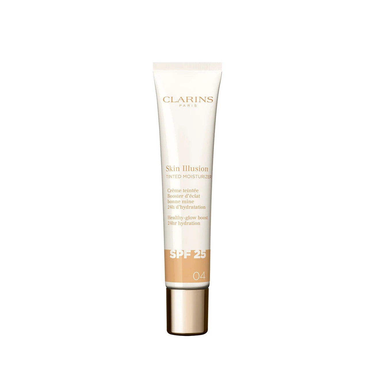 Clarins, Skin Illusion, Färgad fuktighetskräm, 04, SPF 25, 40 ml