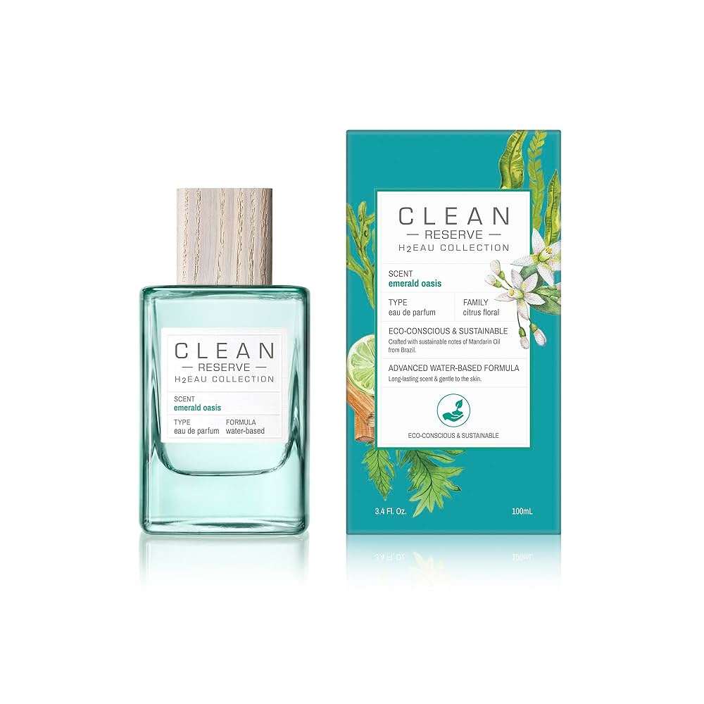 Clean, H2Eau Emerald Oasis, Parfymvatten, Unisex, 100 ml