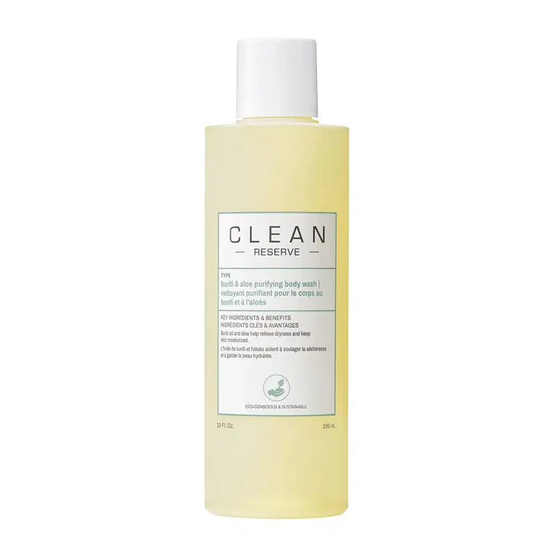 Clean, Reserve, Buriti & Aloe, Renande, Duschkräm, 296 ml