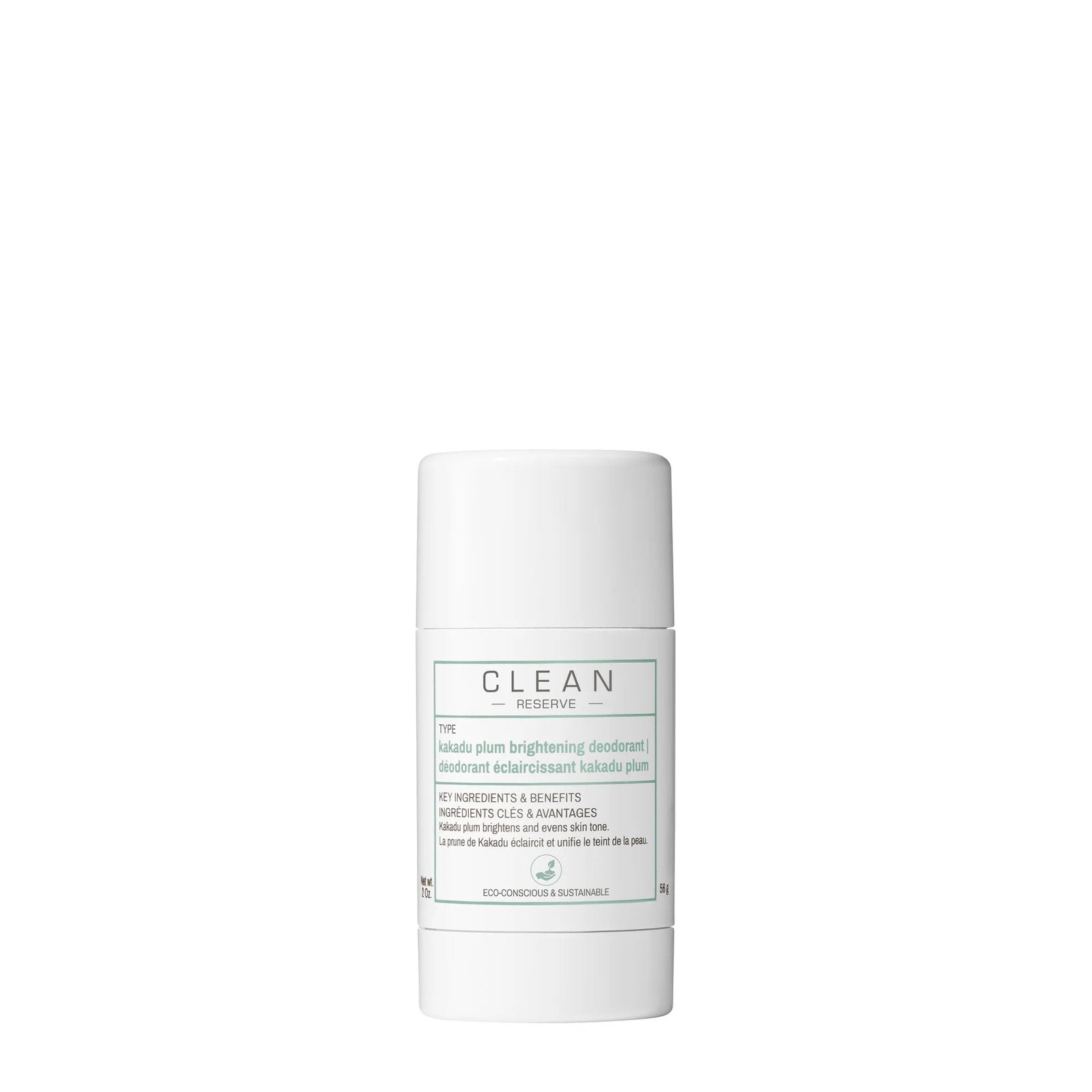 Clean, Reserve, Kakadu plommon, Upplysning, Deodorantstick, Unisex, 56 g