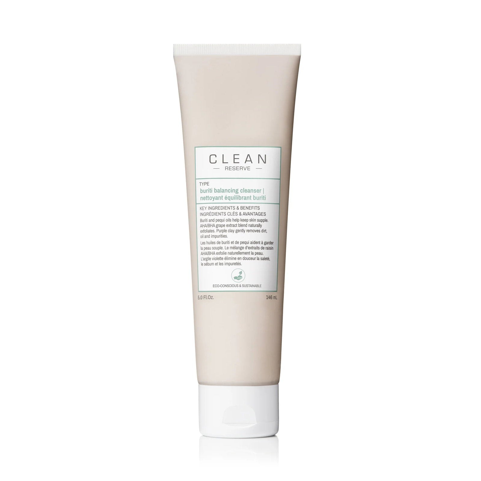 Clean, Reserve, Buritiolja, Balansering, Rengöringskräm, 146 ml