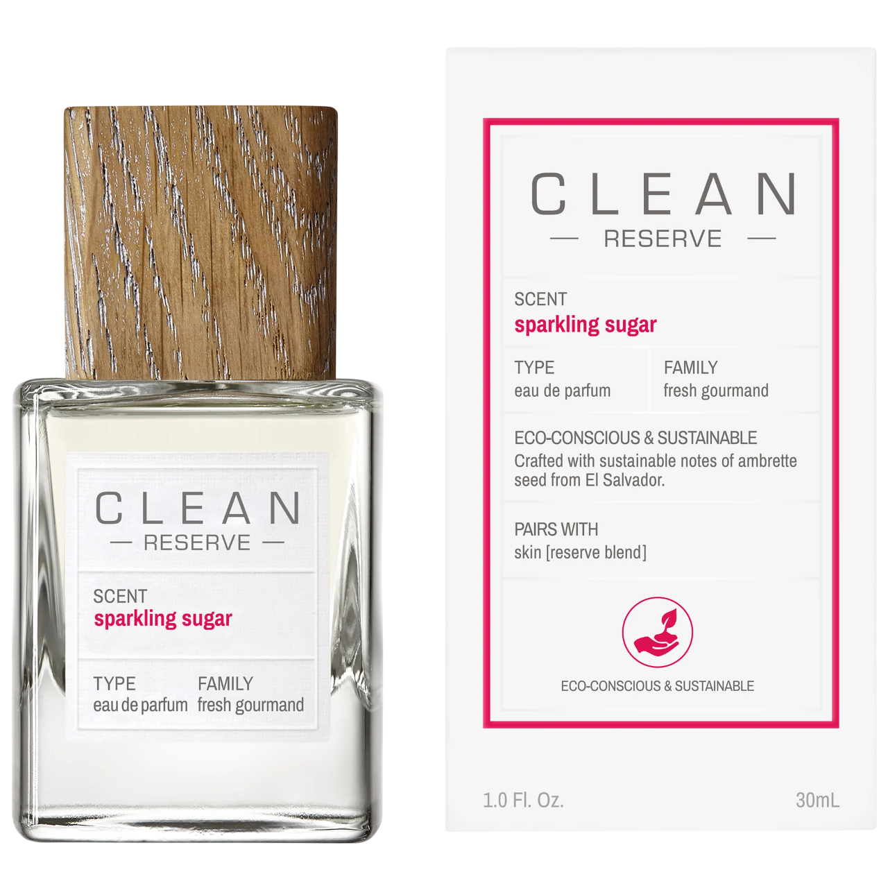 Clean, Reserve - Sparkling Sugar , Parfymvatten, Unisex, 30 ml