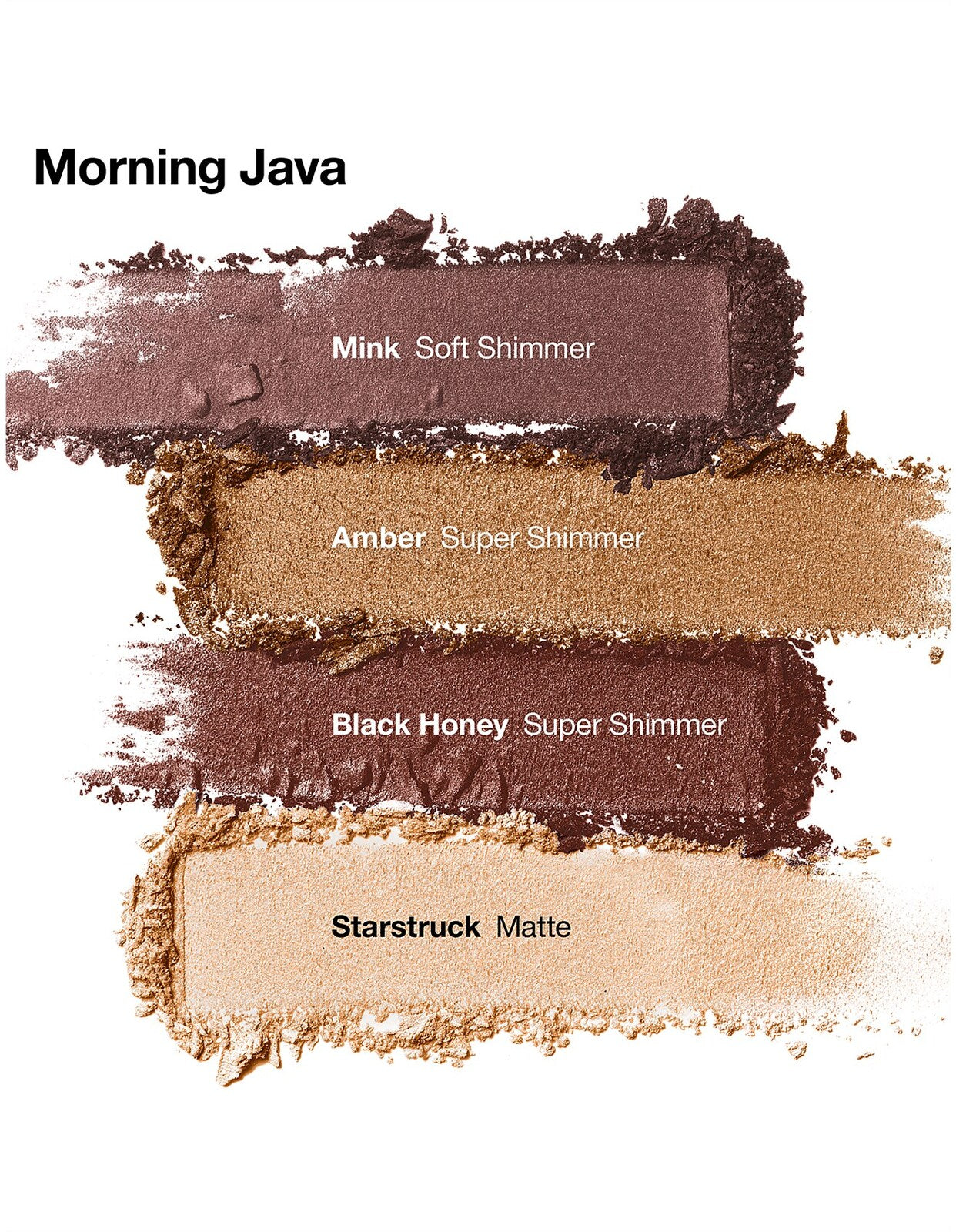 Clinique, All About Shadow Quad, Ögonskuggspalett, 03, Morgon Java, 4, 3.3 g