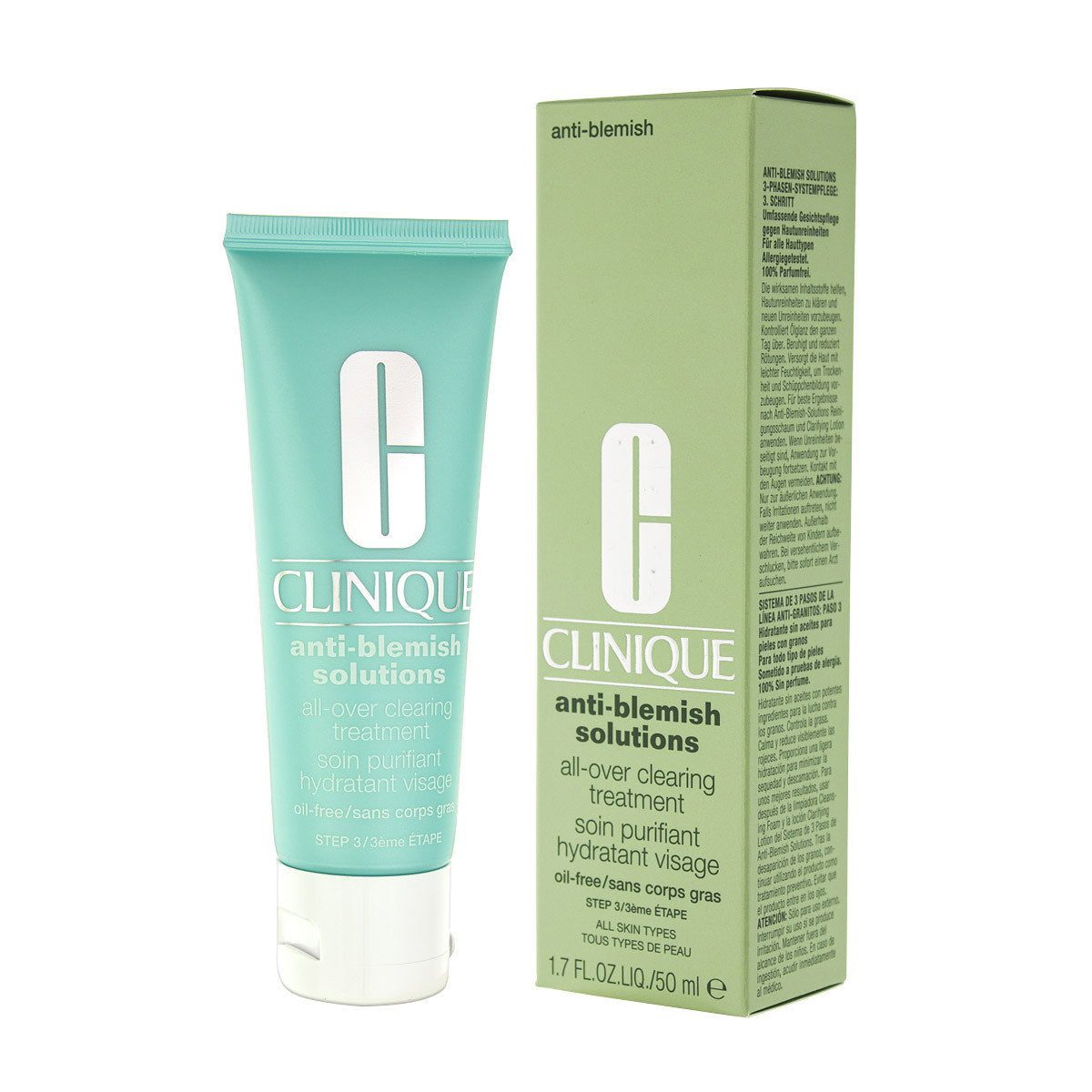 Clinique, Anti-Blemish Solutions, Rengöring, Grädde, För ansiktet, 50 ml