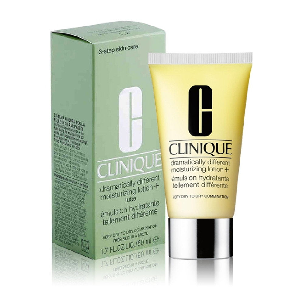 Clinique, Dramatically Different Lotion+, Doftfri, Återfuktande, Dag & Natt, Lotion, För ansiktet, 50 ml