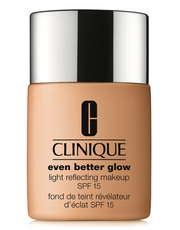 Clinique, Even Better Glow, Ljusreflekterande, Flytande foundation, WN 54, Honey Wheat, SPF 15, 30 ml