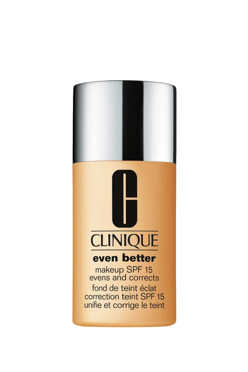 Clinique, Even Better, Naturlig finish, Flytande foundation, WN 54, Honungsvete, SPF 15, 30 ml