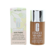 Clinique, Even Better, Parabenfri, Återfuktande, Flytande foundation, CN 113, Sepia, SPF 15, 30 ml