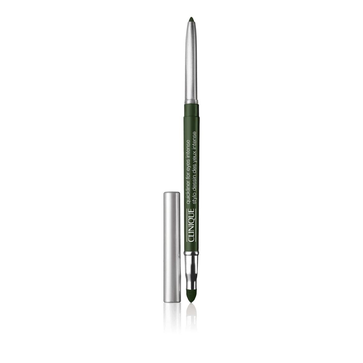 Clinique, Quickliner, Dubbeländad, Gelögonpenna, 07, Intensiv murgröna, 0.25 g