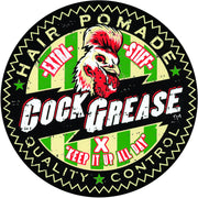 Cock Grease, Extra Slick No X, Hårstylingpomada, Glansig finish, Extra stadga, 100 g
