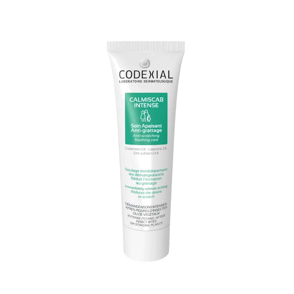 Codexial, Calmiscab Intense, Anti-Scratching & Soothing, Lokal behandlingskräm, Irritated Skin, 50 ml