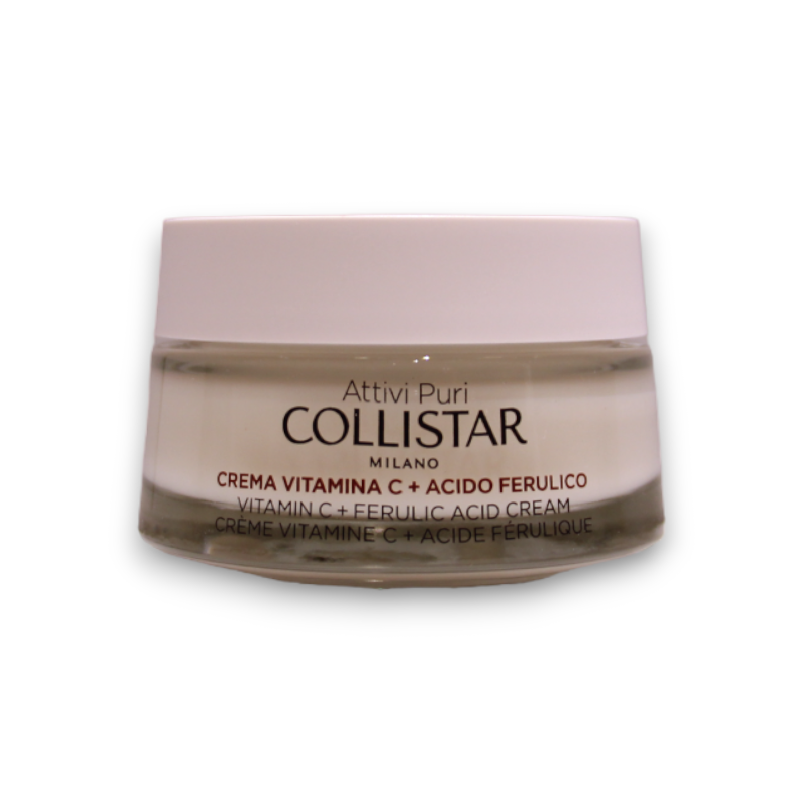 Collistar, Pure Actives, Vitamin C och ferulsyra, Strålande/Hydrerad & Revitaliserad, Dag, Grädde, För ansiktet, 50 ml