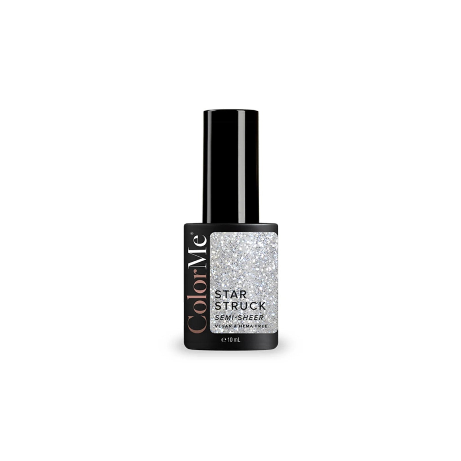 ColorMe Cosmetics, Starstruck, Gel, Semi-permanent nagellack, Genomskinlig, 10 ml