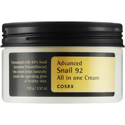 Cosrx, Advanced Snail 92, Snail Extract, Återfuktande och näringsgivande, Grädde, För ansiktet, 100 ml