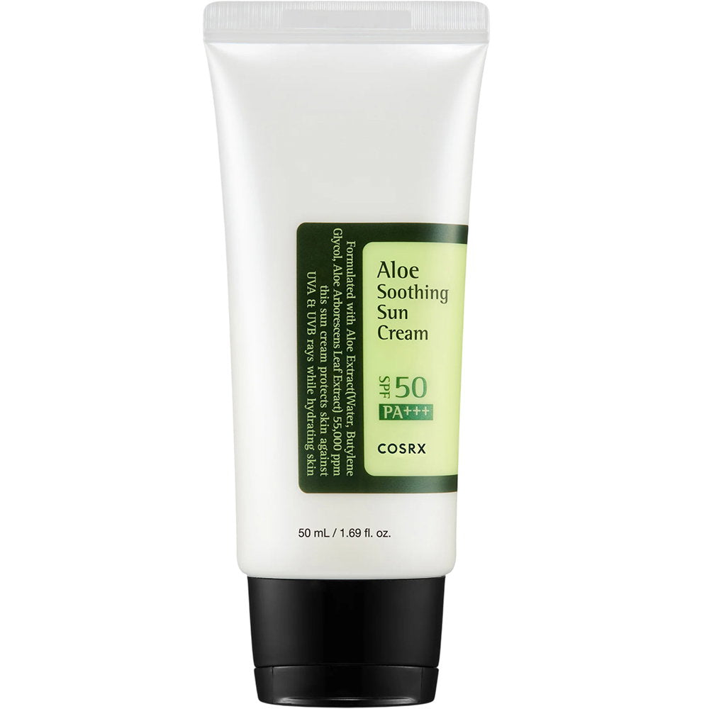 Cosrx, Aloe Soothing Sun, Återfuktande och skyddande, Solkräm, SPF 50, 50 ml
