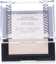 Covergirl, Trublend Super Stunner, Highlight, Rouge-highlighterkompakt, Blå pärla, 3.4 g