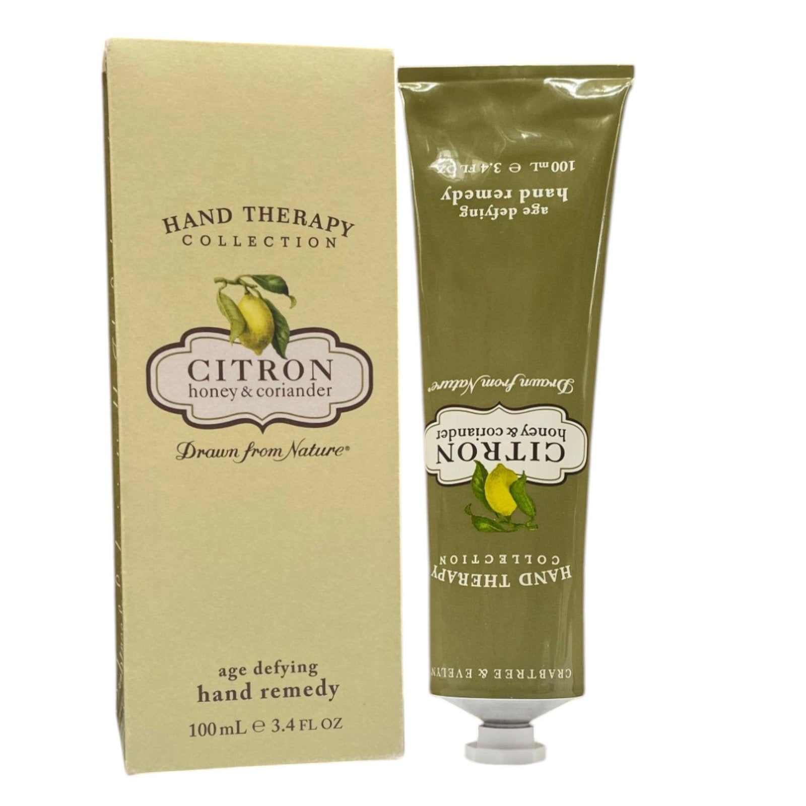 Crabtree & Evelyn, Citron, Honey & Coriander, Åldersutmanande, Handkräm, 100 g