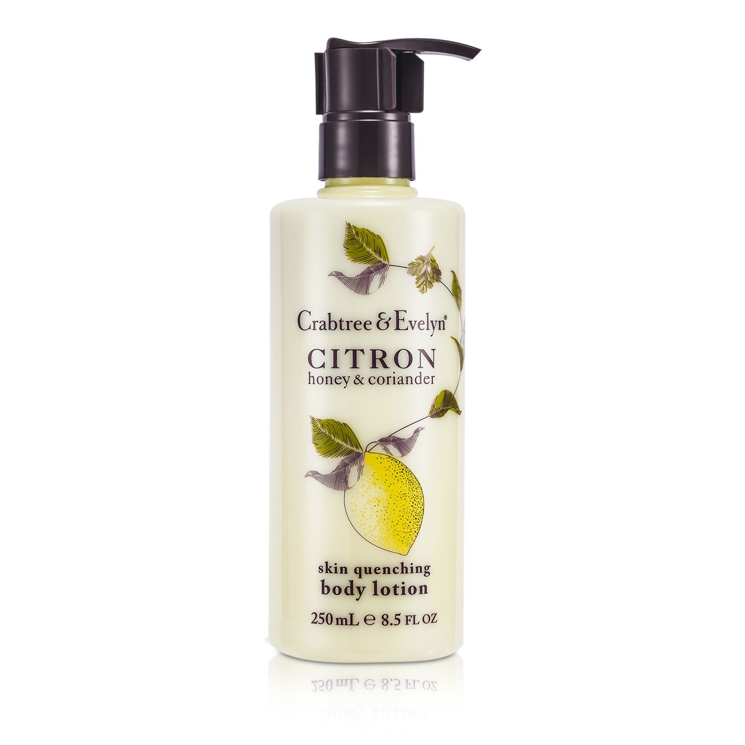 Crabtree & Evelyn, Citron, Honey & Coriander, Revitalisering, Dagligen, Kroppslotion, Hela kroppen, 250 ml