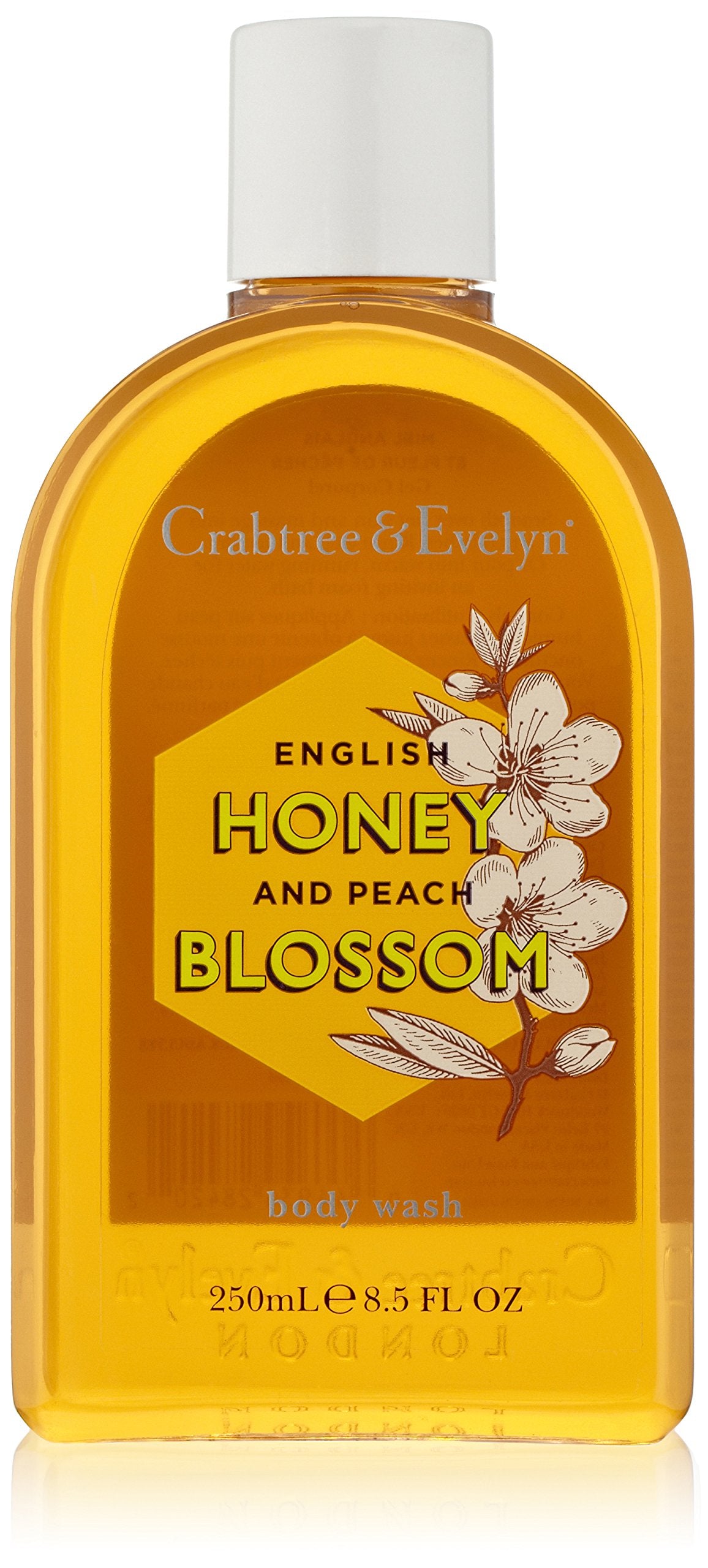 Crabtree & Evelyn, Honey & Peach Blossom, Återfuktande, Duschkräm, 250 ml