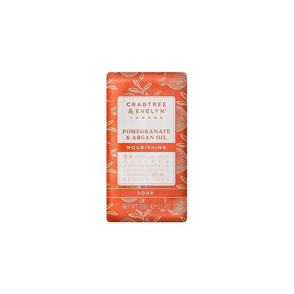 Crabtree & Evelyn, Pomegranate & Argan Oil, Närande, Tvålbar, 158 g