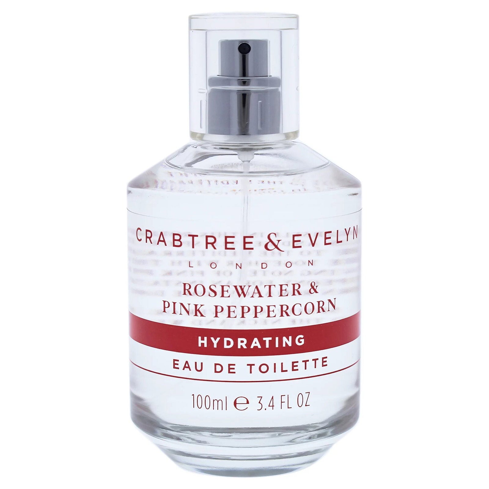 Crabtree & Evelyn, Rosewater & Pink Peppercorn, Eau de Toilette, För kvinnor, 100 ml
