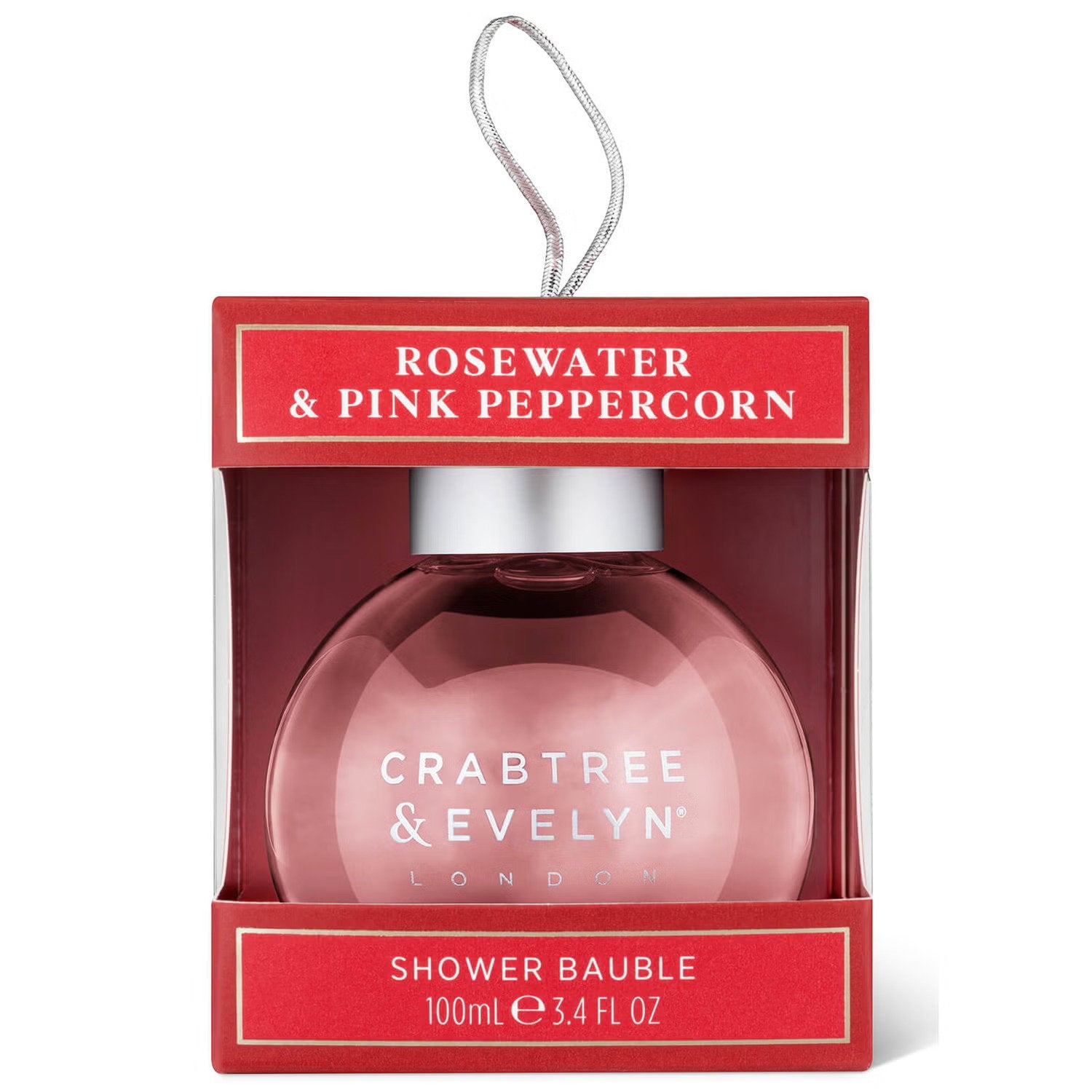 Crabtree & Evelyn, Rosewater & Pink Peppercorn, Duschgel, För alla hudtyper, 100 ml