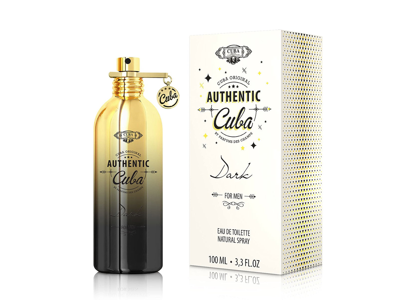 Cuba Authentic, Dark, Eau de Toilette, För män, 100 ml