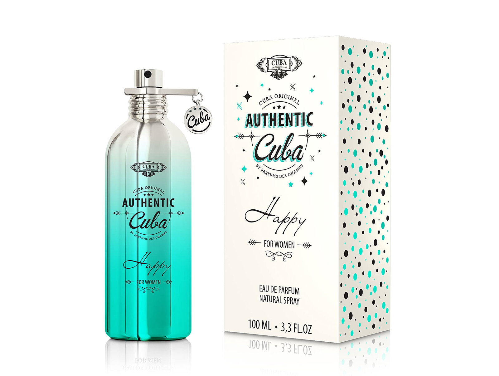 Cuba Authentic, Happy, Parfymvatten, För kvinnor, 100 ml