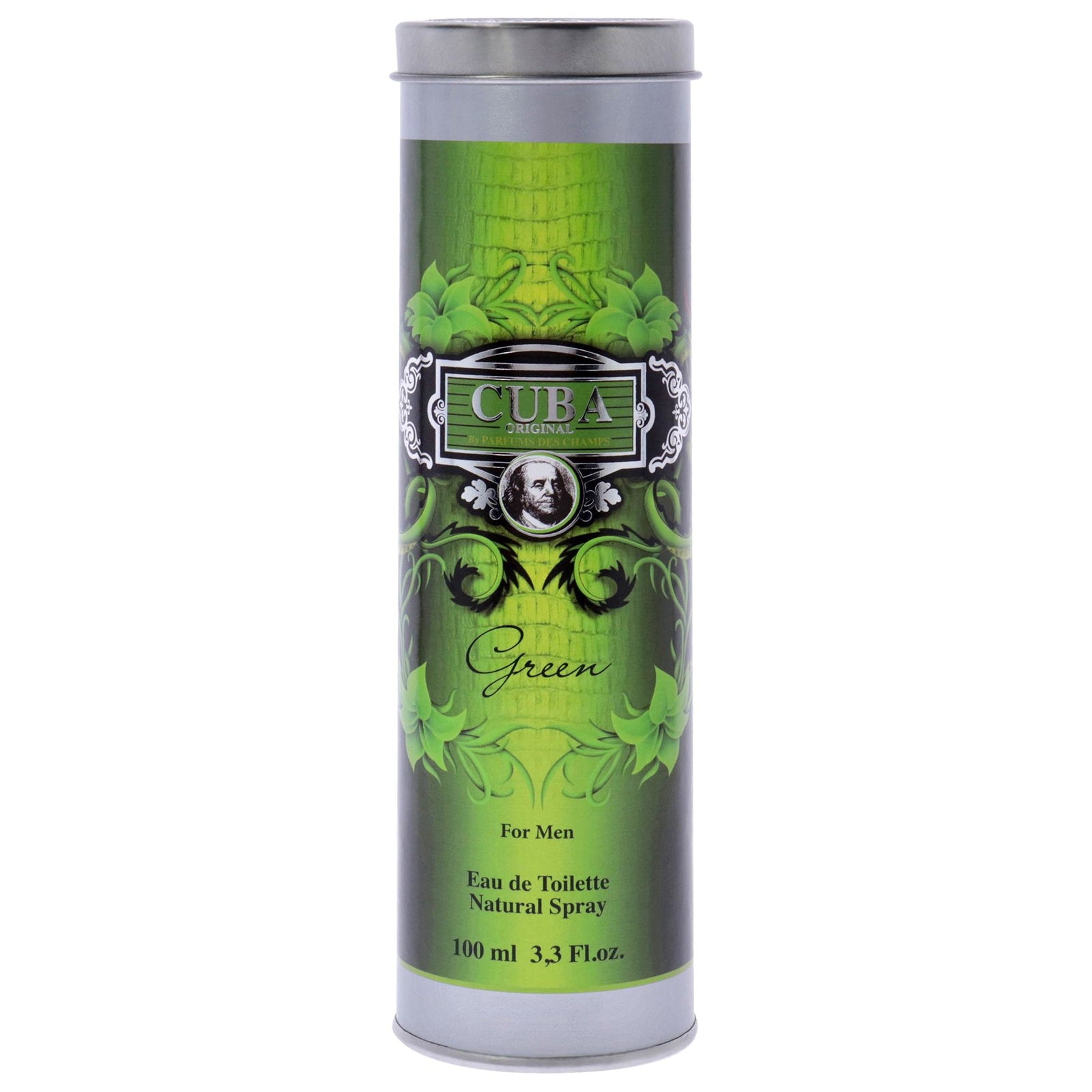 Cuba, Green, Eau de Toilette, För män, 100 ml