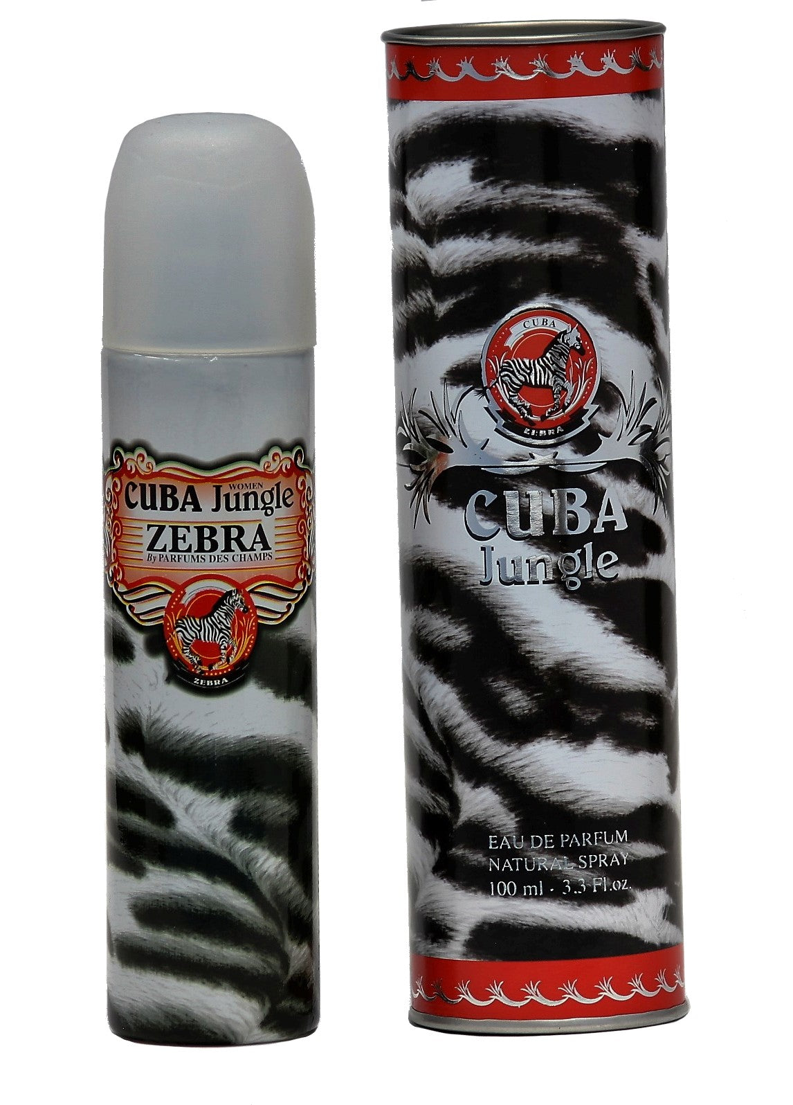 Cuba, Jungle Zebra, Parfymvatten, För kvinnor, 100 ml