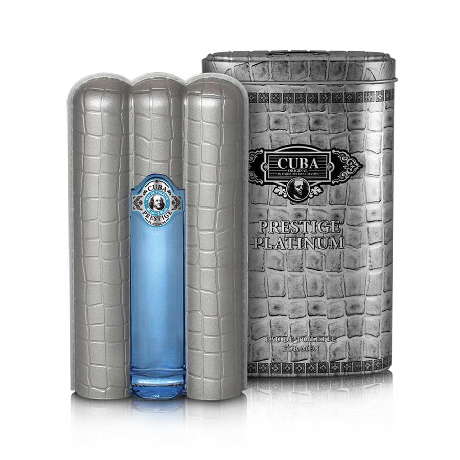 Cuba, Prestige Platinum, Eau de Toilette, För män, 90 ml