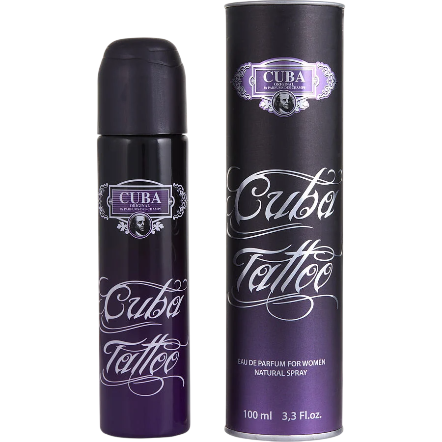 Cuba, Tattoo, Parfymvatten, För kvinnor, 100 ml