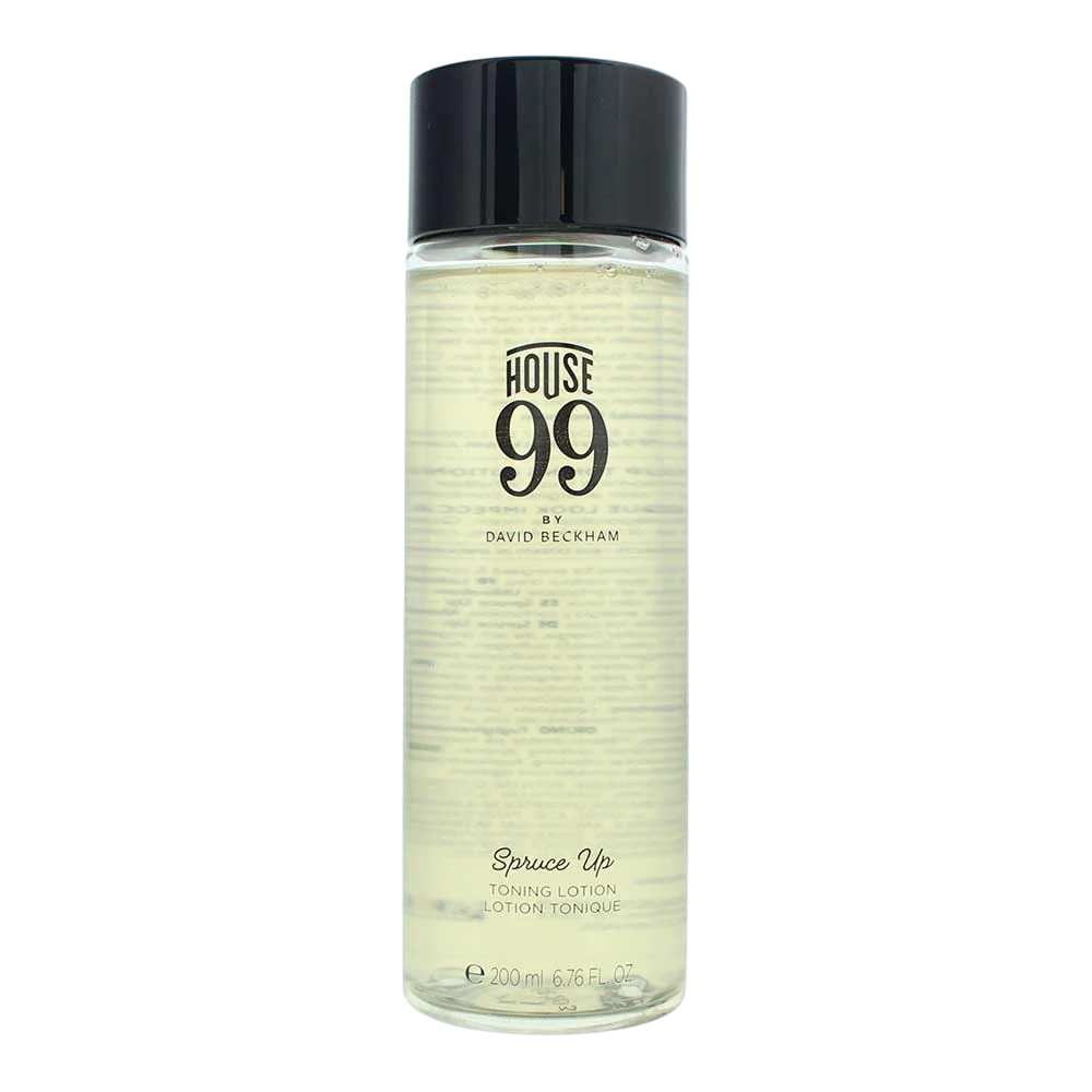 David Beckham, House 99 Spruce Up, Vatten, Revitalisering, Tonic lotion, För ansikte & hals, 200 ml