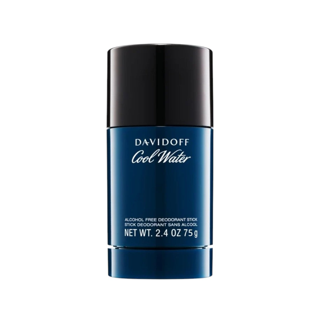 Davidoff, Cool Water - Alchool Free, 24-timmars skydd, Deodorantstick, För män, 75 g