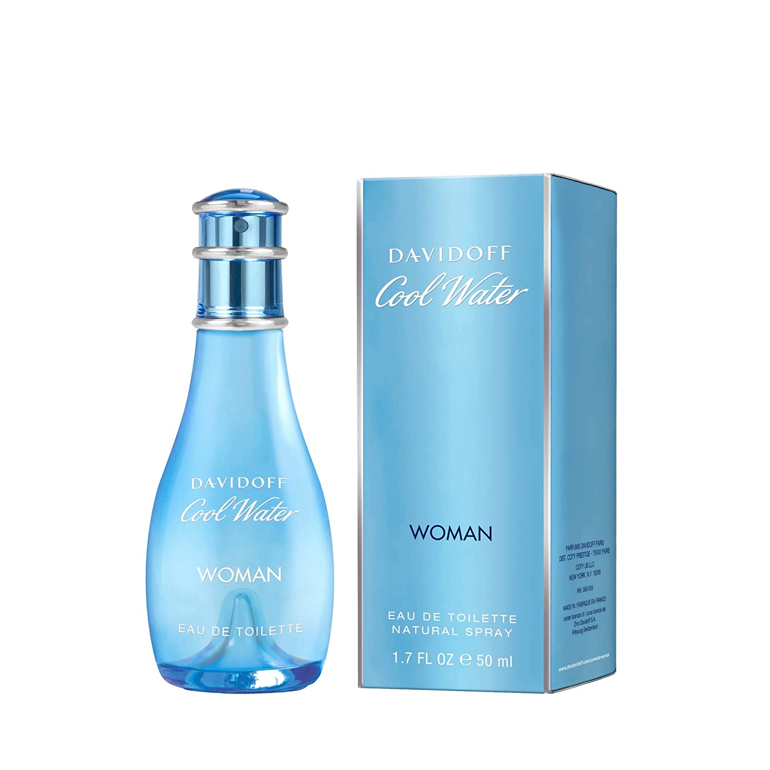 Davidoff, Cool Water, Eau de Toilette, För kvinnor, 50 ml