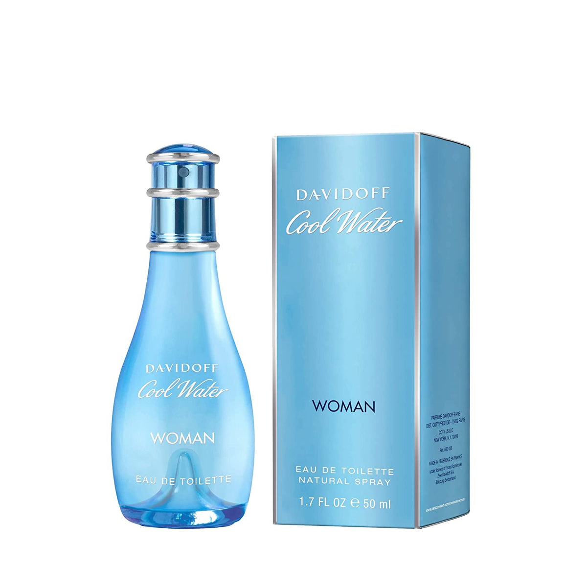 Davidoff, Cool Water, Eau de Toilette, För kvinnor, 50 ml