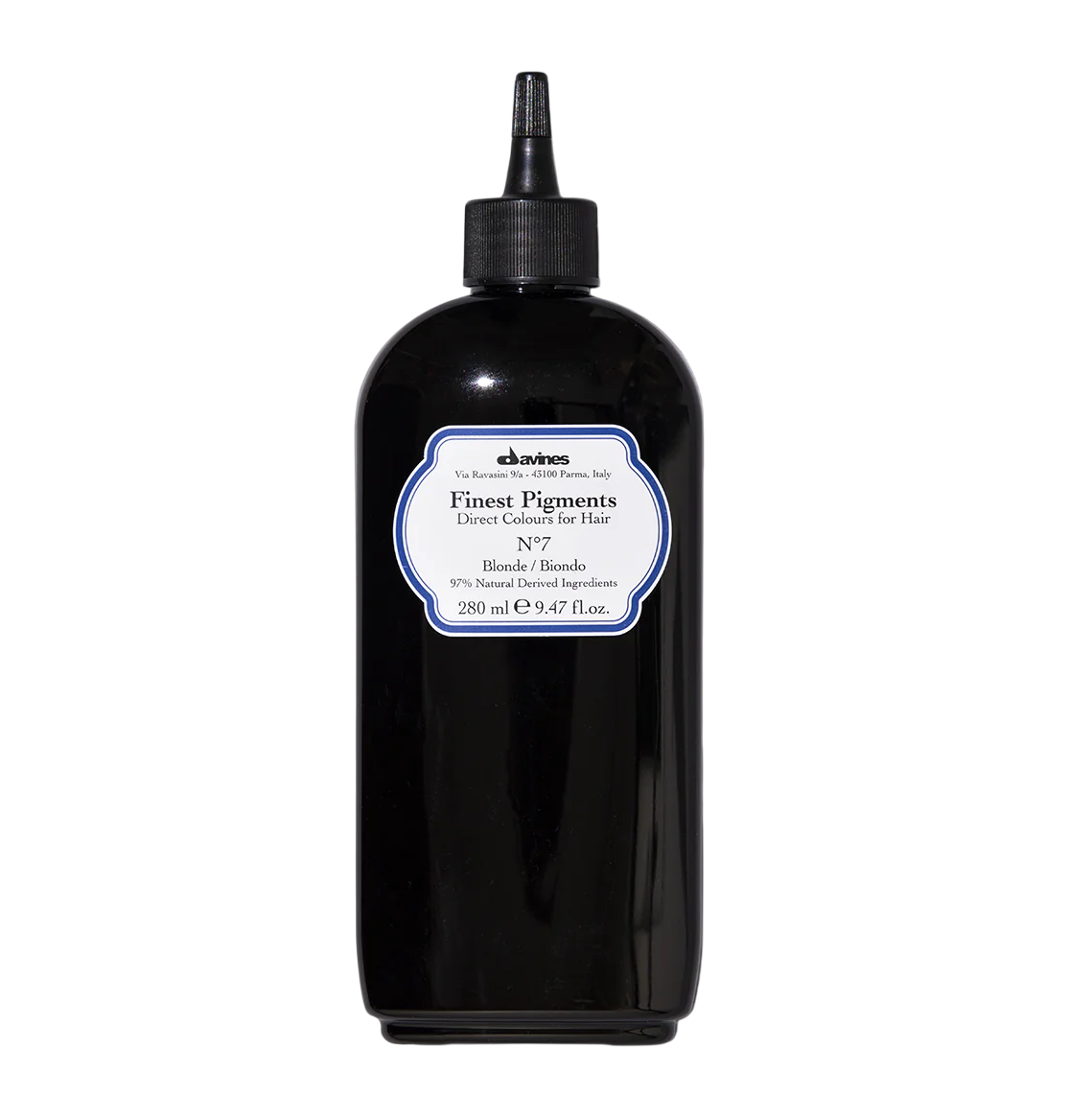 Davines, Finest Gloss, Naturliga ingredienser, Hårfärgningspigment, N.7 Blonde, 280 ml