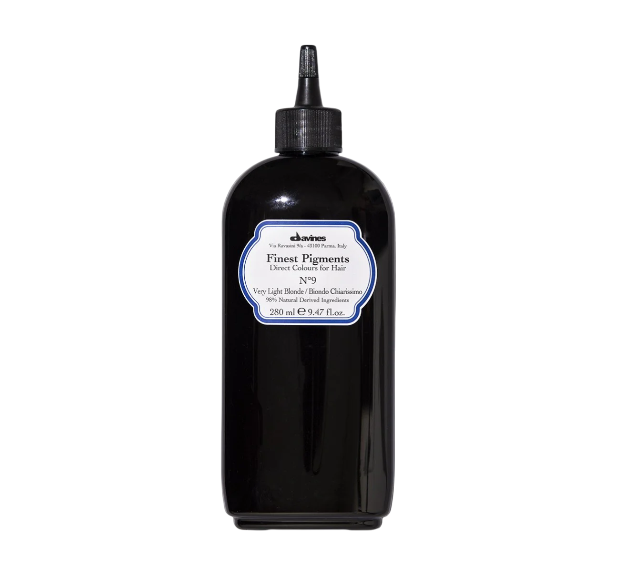 Davines, Finest Gloss, Naturliga ingredienser, Hårfärgningspigment, N.9 Very Light  Blonde, 280 ml