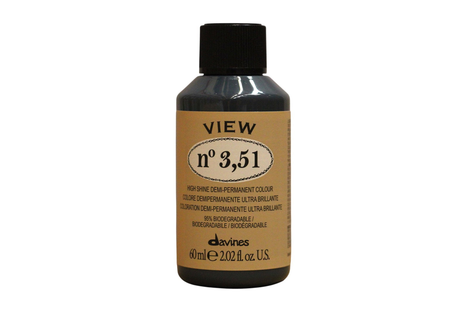 Davines, View, Semi-permanent hårfärg, 3.51 , 60 ml