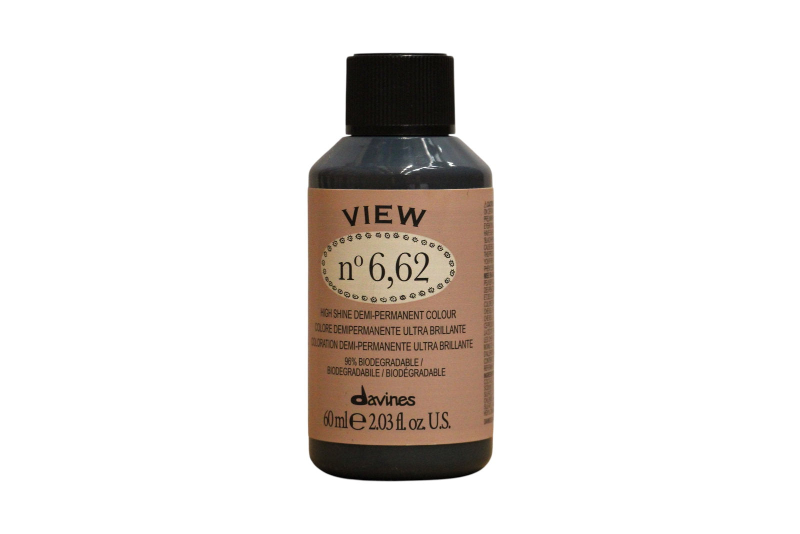 Davines, View, Semi-permanent hårfärg, 6.62 , 60 ml