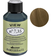 Davines, View, Semi-permanent hårfärg, 7.35 , 60 ml