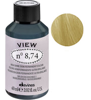 Davines, View, Semi-permanent hårfärg, 8.74 Gloss, 60 ml