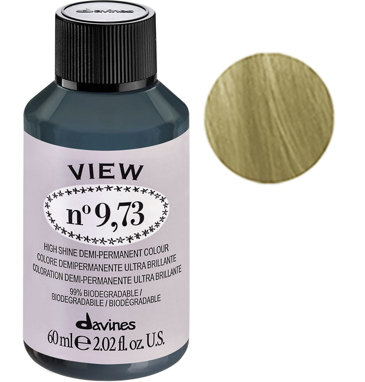 Davines, View, Semi-permanent hårfärg, 9.73 , 60 ml