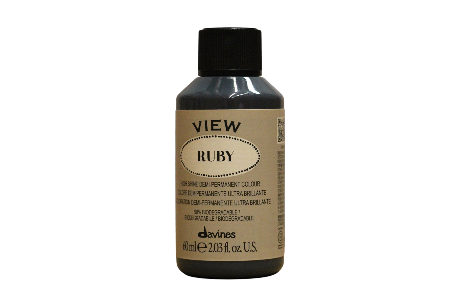 Davines, View, Semi-permanent hårfärg,  Ruby, 60 ml