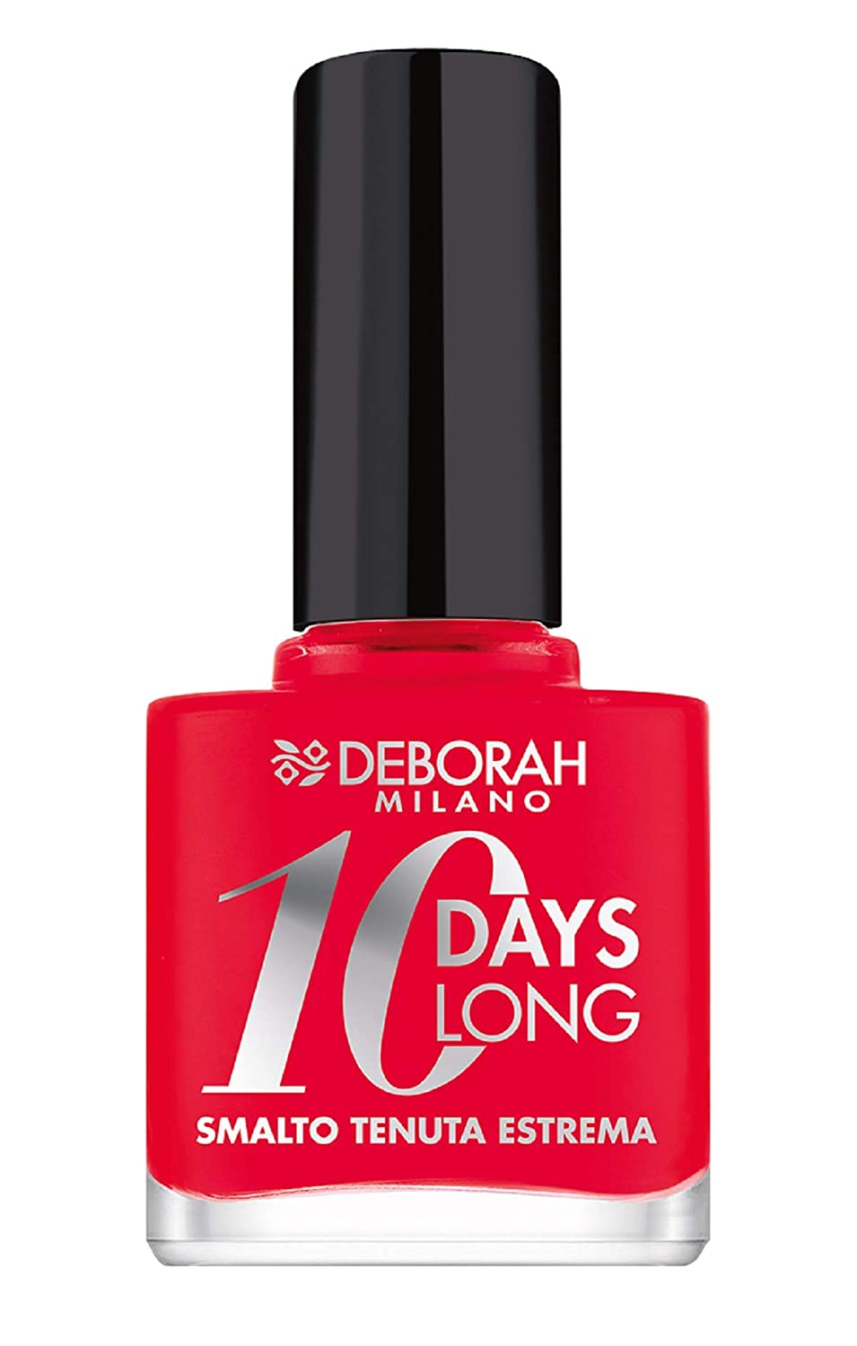 Deborah, 10 Days Long, Nagellack, EN870, Korallröd, 11 ml
